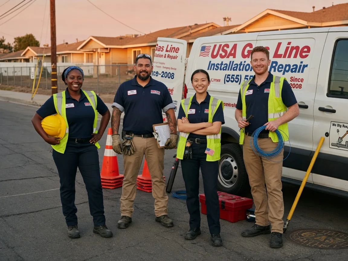 Gas Line Installation company in Orlando, WV